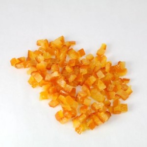 Apelsinų žievelės cukruotos, 1 kg